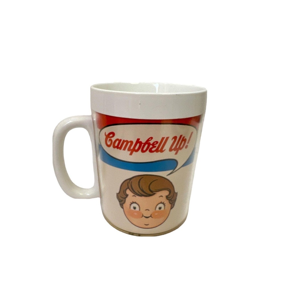 Vintage Cambells Soup Mug West Bend Thermo-Serv Inc Made In USA